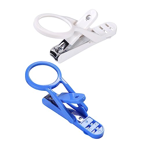 BESTonZON 2Stücke Hamster Nagelschneider mit Lupe Krallenschneider für Kleine Haustiere zu Bedienen Ergonomisches Design Pet Pflegezubehör BESTonZON 2Stücke Hamster Nagelschneider mit Lupe Krallenschneider für Kleine Haustiere zu Bedienen Ergonomisches Design Pet Pflegezubehör von BESTonZON