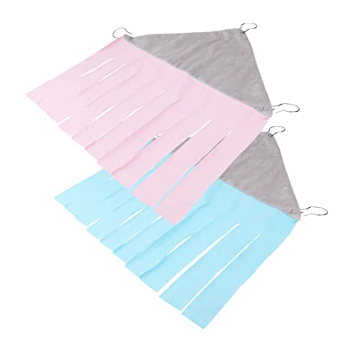 BESTonZON 2Stücke Haustier Eckhaus für Hamster und Kleine Nager Rosa und Kaninchenzelt als Rückzugsmöglichkeit für Meerschweinchen Chinchillas und Frettchen BESTonZON 2Stücke Haustier Eckhaus für Hamster und Kleine Nager Rosa und Kaninchenzelt als Rückzugsmöglichkeit für Meerschweinchen Chinchillas und Frettchen von BESTonZON