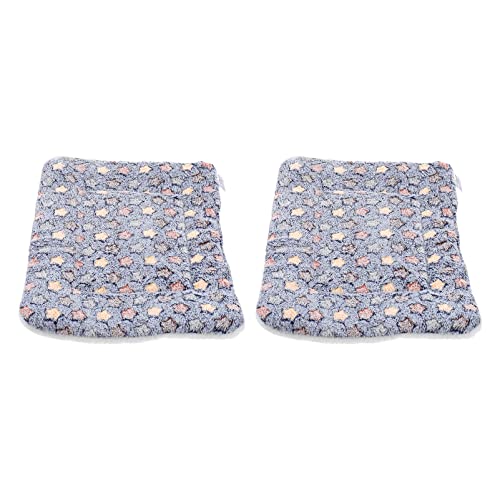 BESTonZON 2Stücke Haustier Schlafmatte Warmes Pad für Katzen für Hundebetten Käfige Sofas und Autos Schützt und Sorgt für Hochwertiges von BESTonZON