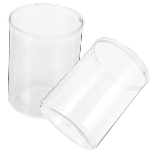 BESTonZON 2Stücke Hochtransparente Aquarien Für Kleine Fische Desktop Aquarien Für Goldfische Und Pflanzen Für Büroumgebungen Praktische Fischschalen BESTonZON 2Stücke Hochtransparente Aquarien Für Kleine Fische Desktop Aquarien Für Goldfische Und Pflanzen Für Büroumgebungen Praktische Fischschalen von BESTonZON