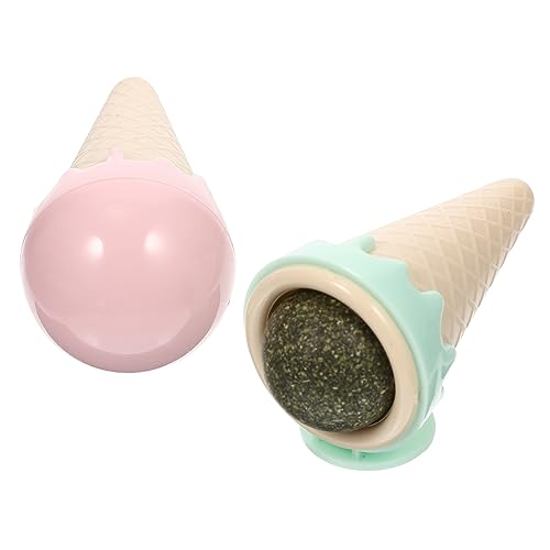 BESTonZON 2Stücke Katzenminze Eiscreme Für Katzen Tragbares Kätzchen Kauspielzeug Interaktives Haustier Für Katzen Und Kauen BESTonZON 2Stücke Katzenminze Eiscreme Für Katzen Tragbares Kätzchen Kauspielzeug Interaktives Haustier Für Katzen Und Kauen von BESTonZON