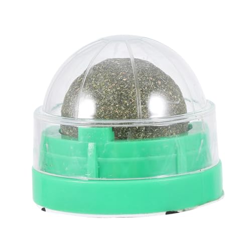 BESTonZON 2Stücke Katzenminze Lick Ball Rotierendes Natürliches Katzenspielzeug zur Verdauungsförderung Leckere Snacks mit Actinidia Polygama für Katzen Grün für Spielerische BESTonZON 2Stücke Katzenminze Lick Ball Rotierendes Natürliches Katzenspielzeug zur Verdauungsförderung Leckere Snacks mit Actinidia Polygama für Katzen Grün für Spielerische von BESTonZON