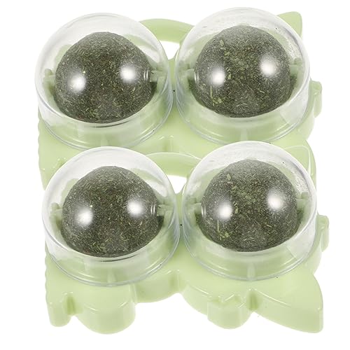 BESTonZON 2Stücke Katzenminze Lick Ball für Katzen Interaktive Mundpflege für Innenräume Fördert das Kauen und Lecken Lindert Stress und Langeweile BESTonZON 2Stücke Katzenminze Lick Ball für Katzen Interaktive Mundpflege für Innenräume Fördert das Kauen und Lecken Lindert Stress und Langeweile von BESTonZON