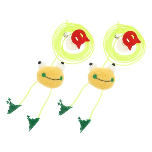 BESTonZON 2Stücke Katzenspielzeug Mit Katzenminze Verstellbares Und Hängendes Plüschspielzeug Für Interaktive Spiele Und Katzenspaß Für Kätzchen BESTonZON 2Stücke Katzenspielzeug Mit Katzenminze Verstellbares Und Hängendes Plüschspielzeug Für Interaktive Spiele Und Katzenspaß Für Kätzchen von BESTonZON