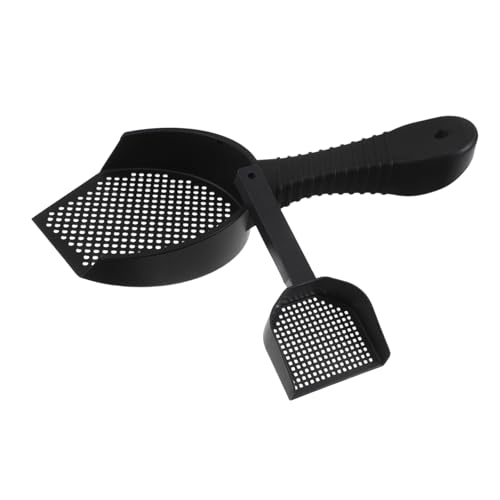 BESTonZON 2Stücke Katzenstreuschaufel Multifunktionale für Katzentoiletten und Reptilienkäfige Ergonomisches Design Leichtes Kunststoffmaterial Zeitsparende BESTonZON 2Stücke Katzenstreuschaufel Multifunktionale für Katzentoiletten und Reptilienkäfige Ergonomisches Design Leichtes Kunststoffmaterial Zeitsparende von BESTonZON