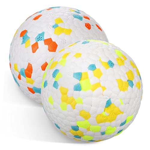 BESTonZON 2Stücke Langlebige Kaubälle für Interaktive Spielzeuge aus TPU Sicher für Zähne und Zahnfleisch für Training und Spaß Bunten BESTonZON 2Stücke Langlebige Kaubälle für Interaktive Spielzeuge aus TPU Sicher für Zähne und Zahnfleisch für Training und Spaß Bunten von BESTonZON