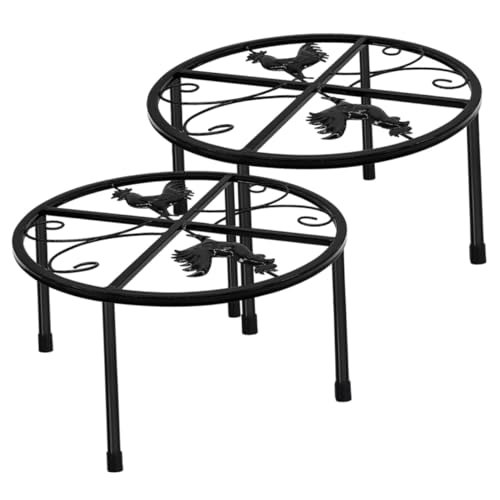 BESTonZON 2Stücke Metall Futter und Wasserständer für Hühnerstall Rostbeständiger Halter für Integrierte Futterspender Installieren Vielseitig Einsetzbar für Verschiedene BESTonZON 2Stücke Metall Futter und Wasserständer für Hühnerstall Rostbeständiger Halter für Integrierte Futterspender Installieren Vielseitig Einsetzbar für Verschiedene von BESTonZON