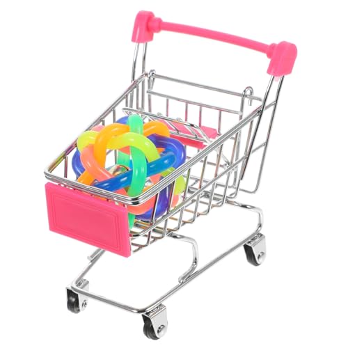 BESTonZON Papageien Einkaufswagen Spielzeug 2 Stück Kleiner Trolley für Vögel mit Fahrbaren Rädern Kauspielzeug für Papageien Sittiche und Nymphensittiche Fördert Intelligenz und Aktivitäten BESTonZON Papageien Einkaufswagen Spielzeug 2 Stück Kleiner Trolley für Vögel mit Fahrbaren Rädern Kauspielzeug für Papageien Sittiche und Nymphensittiche Fördert Intelligenz und Aktivitäten von BESTonZON