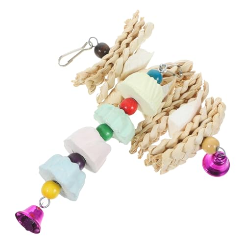 BESTonZON 2stücke Papageien Spielzeug Für Käfige Kaumaterial Für Gesunde Schnäbel Farbenfrohe Beschäftigung Für Vögel Für Wellensittiche Und Nymphensittiche BESTonZON 2stücke Papageien Spielzeug Für Käfige Kaumaterial Für Gesunde Schnäbel Farbenfrohe Beschäftigung Für Vögel Für Wellensittiche Und Nymphensittiche von BESTonZON