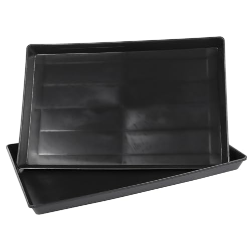 BESTonZON 2Stücke Pet Tray Für Vogelkäfig Und Kleinhundekäfig Langlebige Bodenschale Aus Hochwertigem Für Sauberkeit Innenbereich BESTonZON 2Stücke Pet Tray Für Vogelkäfig Und Kleinhundekäfig Langlebige Bodenschale Aus Hochwertigem Für Sauberkeit Innenbereich von BESTonZON