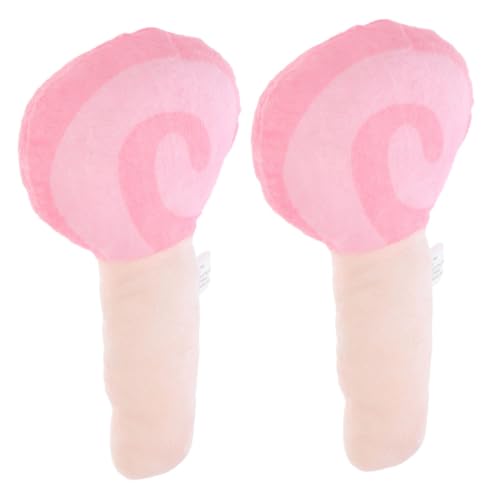 BESTonZON 2Stücke Plüsch Lollipop Form Interaktives Kauspielzeug Für Welpen Cartoon Design Sicheres Quietschspielzeug Zur Zahnreinigung Und Beschäftigung BESTonZON 2Stücke Plüsch Lollipop Form Interaktives Kauspielzeug Für Welpen Cartoon Design Sicheres Quietschspielzeug Zur Zahnreinigung Und Beschäftigung von BESTonZON