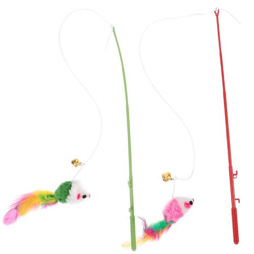 BESTonZON 2Stücke Plüschkugel Katzenspielzeug mit Elastischem String Interaktives für Katzen Fördert Aktivität und Bindung für Katzen und Kätzchen Zufällige BESTonZON 2Stücke Plüschkugel Katzenspielzeug mit Elastischem String Interaktives für Katzen Fördert Aktivität und Bindung für Katzen und Kätzchen Zufällige von BESTonZON