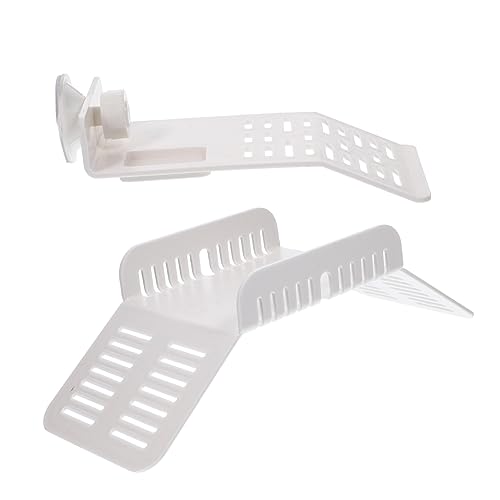 BESTonZON 2Stücke Schildkröten Sonnenplattform Teilig Dekorative Innenschildkrötenrampe Kleines Schildkrötendock Für Terrarien Krabbeln Sonnenbaden Und Einfache Handhabung von BESTonZON