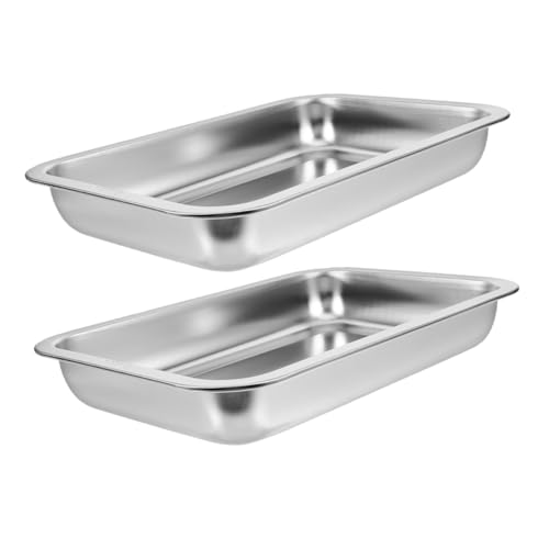 BESTonZON 2Stücke Teiliges Katzentoilette Große Metall Katzenschale für Drinnen Katzentoilette Reinigen und Langlebig BESTonZON 2Stücke Teiliges Katzentoilette Große Metall Katzenschale für Drinnen Katzentoilette Reinigen und Langlebig von BESTonZON