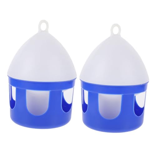 BESTonZON 2Stücke Wasserspender Für Wiederverwendbare Tauben Tränke Aus Robustem Kunststoff Kapazität Für Tauben Und Andere Zu Reinigen BESTonZON 2Stücke Wasserspender Für Wiederverwendbare Tauben Tränke Aus Robustem Kunststoff Kapazität Für Tauben Und Andere Zu Reinigen von BESTonZON