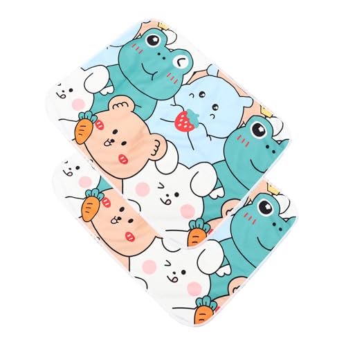 BESTonZON 2Stücke Wiederverwendbare Pee Pads für Meerschweinchen wasserdichte und Waschbare Käfig Liner Bettwäsche für Frettchen Hamster und Kleintiere Absorbierend BESTonZON 2Stücke Wiederverwendbare Pee Pads für Meerschweinchen wasserdichte und Waschbare Käfig Liner Bettwäsche für Frettchen Hamster und Kleintiere Absorbierend von BESTonZON