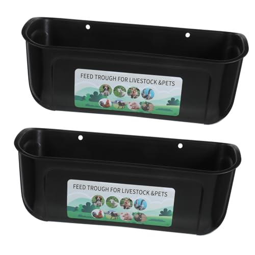 BESTonZON 2stücke Futtertrog Für Ziegen Futtereimer Futterzubehör Ziegenfuttertrog Futtertrog Für Geflügel Vogelfuttertrog Aus Vogelfutterrinne Futterschale Hühnerbedarf BESTonZON 2stücke Futtertrog Für Ziegen Futtereimer Futterzubehör Ziegenfuttertrog Futtertrog Für Geflügel Vogelfuttertrog Aus Vogelfutterrinne Futterschale Hühnerbedarf von BESTonZON
