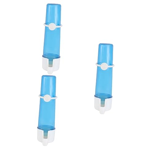 BESTonZON 3 Stk Vogelfütterer Spenderbehälter Wasserbehälter Für Kleintiere Automatische Futterspender Für Papageien Vogel Trinkbecher Wasserspender Für Vögel Plastik Trinkflasche Taube BESTonZON 3 Stk Vogelfütterer Spenderbehälter Wasserbehälter Für Kleintiere Automatische Futterspender Für Papageien Vogel Trinkbecher Wasserspender Für Vögel Plastik Trinkflasche Taube von BESTonZON