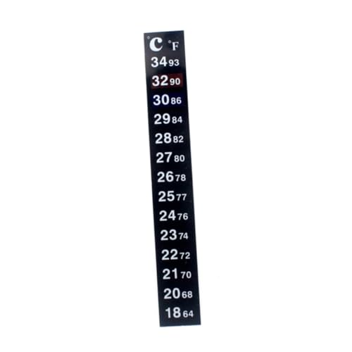BESTonZON 3 STÜCKE Teiliges Aquarium Thermometer Kompakter Aufkleber Temperatursensor Langlebiges Patch Thermometer Installieren Geeignet für Süßwasser und Meerwasser Aquarien Zubehör für BESTonZON 3 STÜCKE Teiliges Aquarium Thermometer Kompakter Aufkleber Temperatursensor Langlebiges Patch Thermometer Installieren Geeignet für Süßwasser und Meerwasser Aquarien Zubehör für von BESTonZON