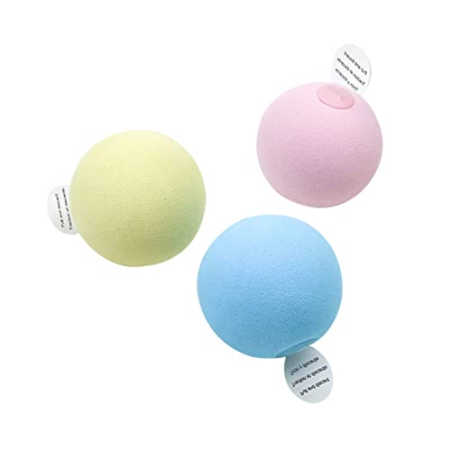 BESTonZON 3 Stück Die Schwerkraft Ruft Den Ball Katzenspielzeug Mit Beweglichem Ball Spielzeugbälle Für Katzen Simulation Soundball Katzen-Teaser- Teaser- Für Katze Eva BESTonZON 3 Stück Die Schwerkraft Ruft Den Ball Katzenspielzeug Mit Beweglichem Ball Spielzeugbälle Für Katzen Simulation Soundball Katzen-Teaser- Teaser- Für Katze Eva von BESTonZON