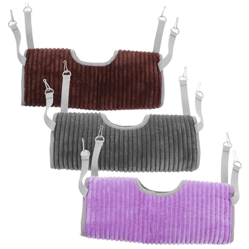 BESTonZON 3stücke Teiliges Hamster-hängesofa Mit Tunnel Weiche Und Warme Hängematte Für Kleine Tiere Wie Meerschweinchen Chinchillas Und Frettchen Leicht Zu Reinigen Und Pflegen Für BESTonZON 3stücke Teiliges Hamster-hängesofa Mit Tunnel Weiche Und Warme Hängematte Für Kleine Tiere Wie Meerschweinchen Chinchillas Und Frettchen Leicht Zu Reinigen Und Pflegen Für von BESTonZON