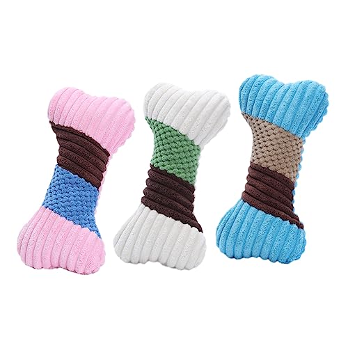 BESTonZON 3 Stück Plüschtiere für Haustiere Hund Ausbildung sicher Karikatur Welpe Zahnen Quietschen Interactive Dog Toys Plush Toy Kauspaß für Haustiere Soft Toy Dog chew Toy BESTonZON 3 Stück Plüschtiere für Haustiere Hund Ausbildung sicher Karikatur Welpe Zahnen Quietschen Interactive Dog Toys Plush Toy Kauspaß für Haustiere Soft Toy Dog chew Toy von BESTonZON