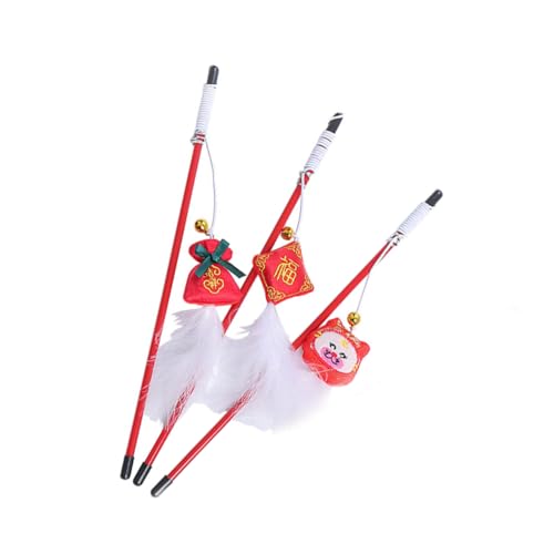 BESTonZON 3 Stück Puppet Cat Teaser katzenhalter Katzen Halter Katzen Katzen spielsachen Katzenangel Katzenspielzeug Katzenminze Katzen-Teaser zum Necken von Katzen Stoff BESTonZON 3 Stück Puppet Cat Teaser katzenhalter Katzen Halter Katzen Katzen spielsachen Katzenangel Katzenspielzeug Katzenminze Katzen-Teaser zum Necken von Katzen Stoff von BESTonZON