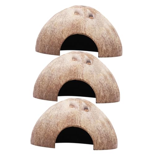 BESTonZON 3stücke Kokosnussschalen Hamster Hideout Ratte Cave Dekorative Hamsterhöhle Für Haushalt Hamsterbedarf Spielzeug Für Hamster Und Chinchillas BESTonZON 3stücke Kokosnussschalen Hamster Hideout Ratte Cave Dekorative Hamsterhöhle Für Haushalt Hamsterbedarf Spielzeug Für Hamster Und Chinchillas von BESTonZON