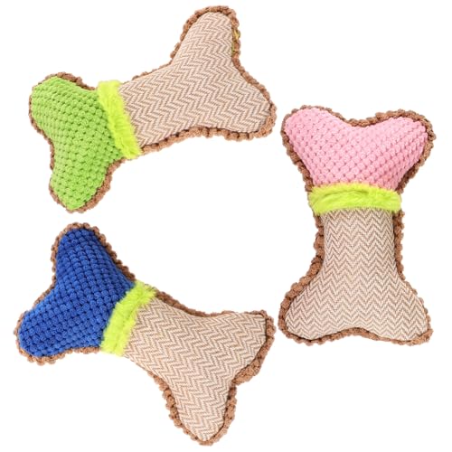BESTonZON 3 Stück Weihnachts-Plüschtier mit Hundegeräusch zur Bereicherung von Hunden Quietscher Hundespielzeug Interactive Dog Toys hundewelpen lustige hundespielzeuge BESTonZON 3 Stück Weihnachts-Plüschtier mit Hundegeräusch zur Bereicherung von Hunden Quietscher Hundespielzeug Interactive Dog Toys hundewelpen lustige hundespielzeuge von BESTonZON