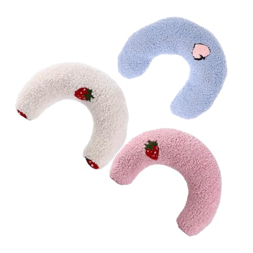 BESTonZON 3-teiliges Beruhigungskissen für Hunde: Halbes Donut-Nackenkissen in U-Form für Ruhe und Schlaf – Haustierspielzeug für Zuhause, Reisen und Outdoor-Abenteuer BESTonZON 3-teiliges Beruhigungskissen für Hunde: Halbes Donut-Nackenkissen in U-Form für Ruhe und Schlaf – Haustierspielzeug für Zuhause, Reisen und Outdoor-Abenteuer von BESTonZON