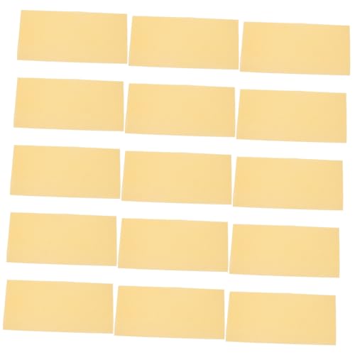 BESTonZON 30 Stück Bienenwachsrahmen Hochwertige Mittelwände für Imkerbedarf für Bienenzucht Kerzenherstellung und DIY Projekte von BESTonZON