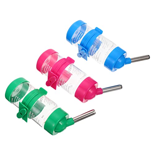BESTonZON 3stücke Hamster-wasserflasche Praktische Chinchilla-Flasche Hängende Hamster-tränke Automatische Wasserzufuhr Für Kleine Haustiere Langlebig Und Sicher Für Und BESTonZON 3stücke Hamster-wasserflasche Praktische Chinchilla-Flasche Hängende Hamster-tränke Automatische Wasserzufuhr Für Kleine Haustiere Langlebig Und Sicher Für Und von BESTonZON