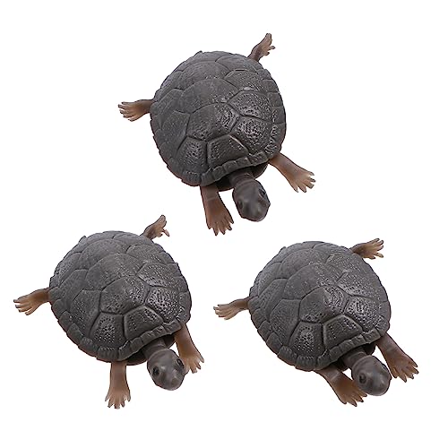 BESTonZON 3Stücke Teiliges Künstliche Schildkröten Dekoration Für Aquarium Simulations Schildkröten Aus Sicherem Für Aquarien von BESTonZON