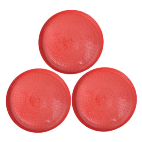 BESTonZON 3stücke Hühnerfutterteller Runde Schale Für Hühner Geflügel Aus Widerstandsfähigem Kunststoff Wiederverwendbar Futterteller Für Zuhause Professioneller Gebrauch BESTonZON 3stücke Hühnerfutterteller Runde Schale Für Hühner Geflügel Aus Widerstandsfähigem Kunststoff Wiederverwendbar Futterteller Für Zuhause Professioneller Gebrauch von BESTonZON