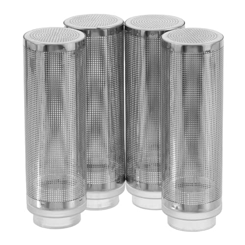 BESTonZON 4 Stück Aquarium Edelstahl Filter Intake Guard Schutzabdeckung für Einlassfilter Sicher für Garnelen Kleine Fische Rostbeständig Einfach zu Montieren Langlebig für Aquarienfilter BESTonZON 4 Stück Aquarium Edelstahl Filter Intake Guard Schutzabdeckung für Einlassfilter Sicher für Garnelen Kleine Fische Rostbeständig Einfach zu Montieren Langlebig für Aquarienfilter von BESTonZON
