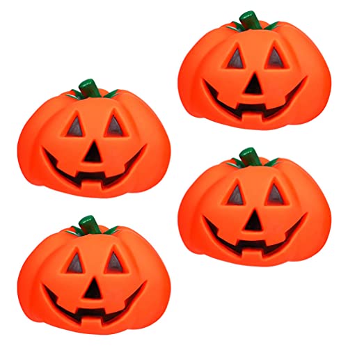 BESTonZON 4 Stück Halloween-Kürbis-Hundespielzeug – Quietschendes Kauspielzeug Für Haustiere Zahnreinigung Und Interaktives Spielen Perfekt Für Katzen Und Hunde Lustiges BESTonZON 4 Stück Halloween-Kürbis-Hundespielzeug – Quietschendes Kauspielzeug Für Haustiere Zahnreinigung Und Interaktives Spielen Perfekt Für Katzen Und Hunde Lustiges von BESTonZON