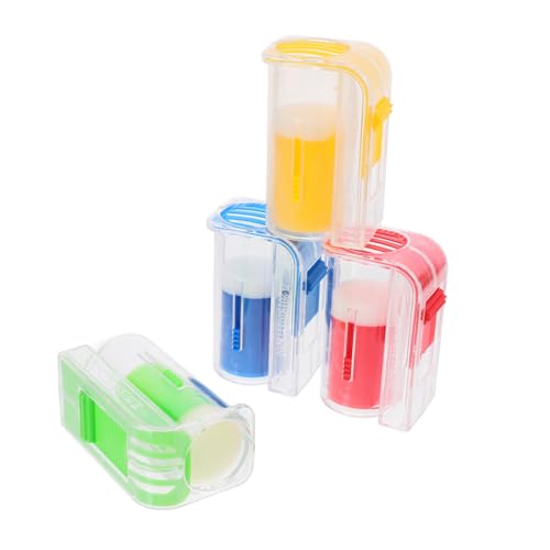 BESTonZON 4 Stück Imkerei Marker Flasche plastikflasche imkereibedarf Bienenzuchtbedarf Bienenmarkierflasche imkerbedarf Werkzeug halten Dauerhaft Imkerversorgung Bienenmarkierungskäfig p.s von BESTonZON