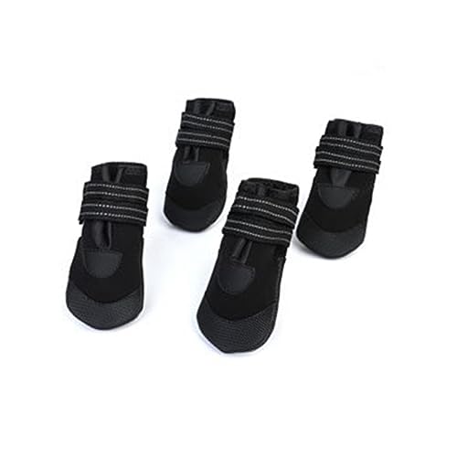 BESTonZON 4 Stück Teiliges Leuchtende wasserdichte Hundeschuhe aus Flexiblem PVC rutschfest Schützend für Kleine Welpen bei Regen und Schnee Candy Farben Einfache Handhabung BESTonZON 4 Stück Teiliges Leuchtende wasserdichte Hundeschuhe aus Flexiblem PVC rutschfest Schützend für Kleine Welpen bei Regen und Schnee Candy Farben Einfache Handhabung von BESTonZON