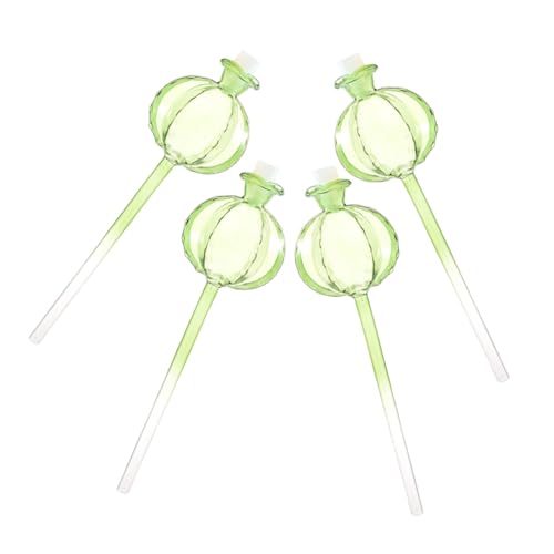 BESTonZON 4stücke Automatische Bewässerungskugeln Für Pflanzen Selbstbewässerungssystem Für Einfache Pflanzenpflege Für Urlaub Und Zimmerpflanzen Transparent Und Praktisch von BESTonZON