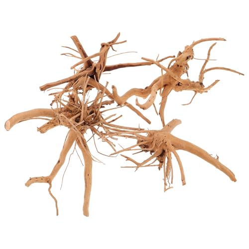 BESTonZON 4 Stück natürliches Treibholz für Aquarium, Aquarium, Holzdekoration, Reptilien-Tank-Zubehör, Verschiedene Zweige für Garnelen und Betta-Fisch-Lebensraum BESTonZON 4 Stück natürliches Treibholz für Aquarium, Aquarium, Holzdekoration, Reptilien-Tank-Zubehör, Verschiedene Zweige für Garnelen und Betta-Fisch-Lebensraum von BESTonZON