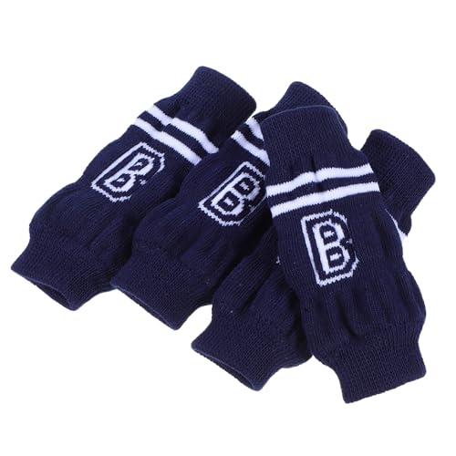 BESTonZON 4Stücke Elastische Hundebeinmanschetten Atmungsaktive Ellenbogenschützer Strapazierfähige Knieschutzsocken Für Hintere Und Vordere Läufe Zu Reinigen BESTonZON 4Stücke Elastische Hundebeinmanschetten Atmungsaktive Ellenbogenschützer Strapazierfähige Knieschutzsocken Für Hintere Und Vordere Läufe Zu Reinigen von BESTonZON