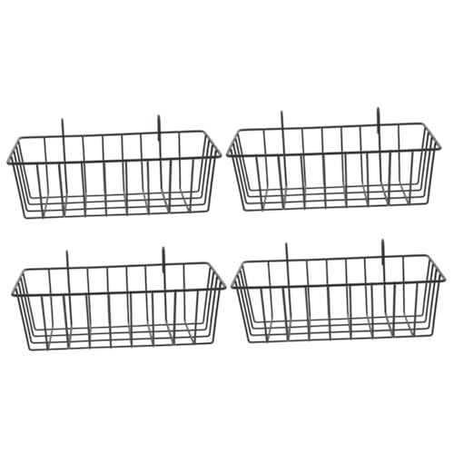 BESTonZON 4Stücke Heu Futterstation Aus Eisen Stabiler Heuhalter Für Kleintiere Für Meerschweinchen Chinchillas Zu Reinigen Und Wiederverwendbar von BESTonZON