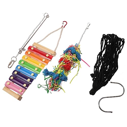 BESTonZON 4stücke Holzspielzeug Für Hühner Lustige Hängespielzeuge Und Kau Und Spielzeuge Für Küken Und Vögel Für Beschäftigung Foraging BESTonZON 4stücke Holzspielzeug Für Hühner Lustige Hängespielzeuge Und Kau Und Spielzeuge Für Küken Und Vögel Für Beschäftigung Foraging von BESTonZON