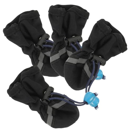 BESTonZON 4Stücke Hundeschuhe rutschfest Für Outdoor Aktivitäten Pfotenschutz Für Kleine Und Mittelgroße Atmungsaktive Und Bequeme Haustierstiefel Für Perfekten BESTonZON 4Stücke Hundeschuhe rutschfest Für Outdoor Aktivitäten Pfotenschutz Für Kleine Und Mittelgroße Atmungsaktive Und Bequeme Haustierstiefel Für Perfekten von BESTonZON