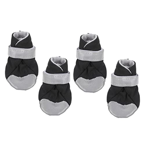 BESTonZON 4Stücke Reflektierende Hundeschuhe Für Kleine Atmungsaktive Pfotenschutzstiefel rutschfeste Sohle Für Outdoor Aktivitäten BESTonZON 4Stücke Reflektierende Hundeschuhe Für Kleine Atmungsaktive Pfotenschutzstiefel rutschfeste Sohle Für Outdoor Aktivitäten von BESTonZON