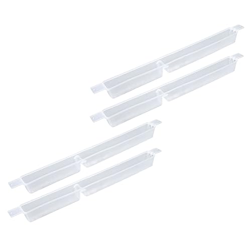 BESTonZON 4Stücke Teiliger Eingangs Futterspender Für Imkereibedarf Automatischer Bienenwasserspender Transparentes Design Für Zuckerwasser Und Futterwechsel Störung von BESTonZON