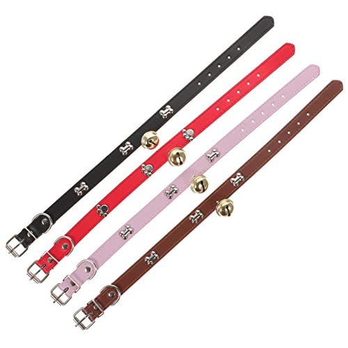 BESTonZON 4Stücke Verstellbare Schafhalsbänder mit Glöckchen und Langlebige Kuh und Ziegenhalsbänder für Vieh Anzupassen und Komfortabel für Nutztiere BESTonZON 4Stücke Verstellbare Schafhalsbänder mit Glöckchen und Langlebige Kuh und Ziegenhalsbänder für Vieh Anzupassen und Komfortabel für Nutztiere von BESTonZON