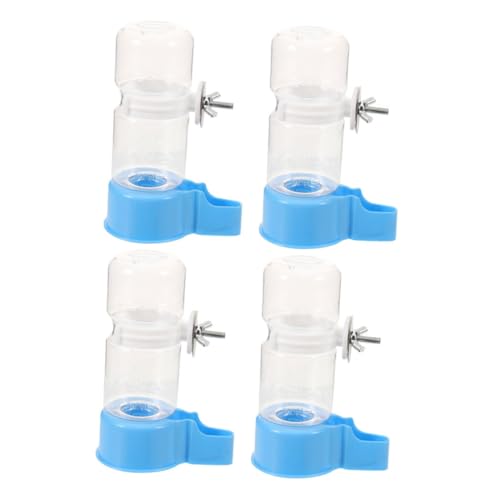 BESTonZON 4Stücke Vogelwasserflasche für Käfig Automatischer Wasserspender für Papageien und Kleine Benutzerfreundlich Kunststoff zu Installieren BESTonZON 4Stücke Vogelwasserflasche für Käfig Automatischer Wasserspender für Papageien und Kleine Benutzerfreundlich Kunststoff zu Installieren von BESTonZON