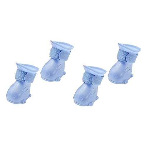 BESTonZON 4Stücke wasserdichte Hundeschuhe für Kleine Atmungsaktive Regenstiefel mit Rutschfester Sohle für Regentage und Outdoor Aktivitäten Pfotenschonende BESTonZON 4Stücke wasserdichte Hundeschuhe für Kleine Atmungsaktive Regenstiefel mit Rutschfester Sohle für Regentage und Outdoor Aktivitäten Pfotenschonende von BESTonZON