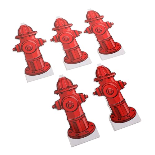 BESTonZON 5 Blätter Stuhlgang Männlichen Hund Pee Station Hund Hydrant Hund Post Hund Hydrant von BESTonZON